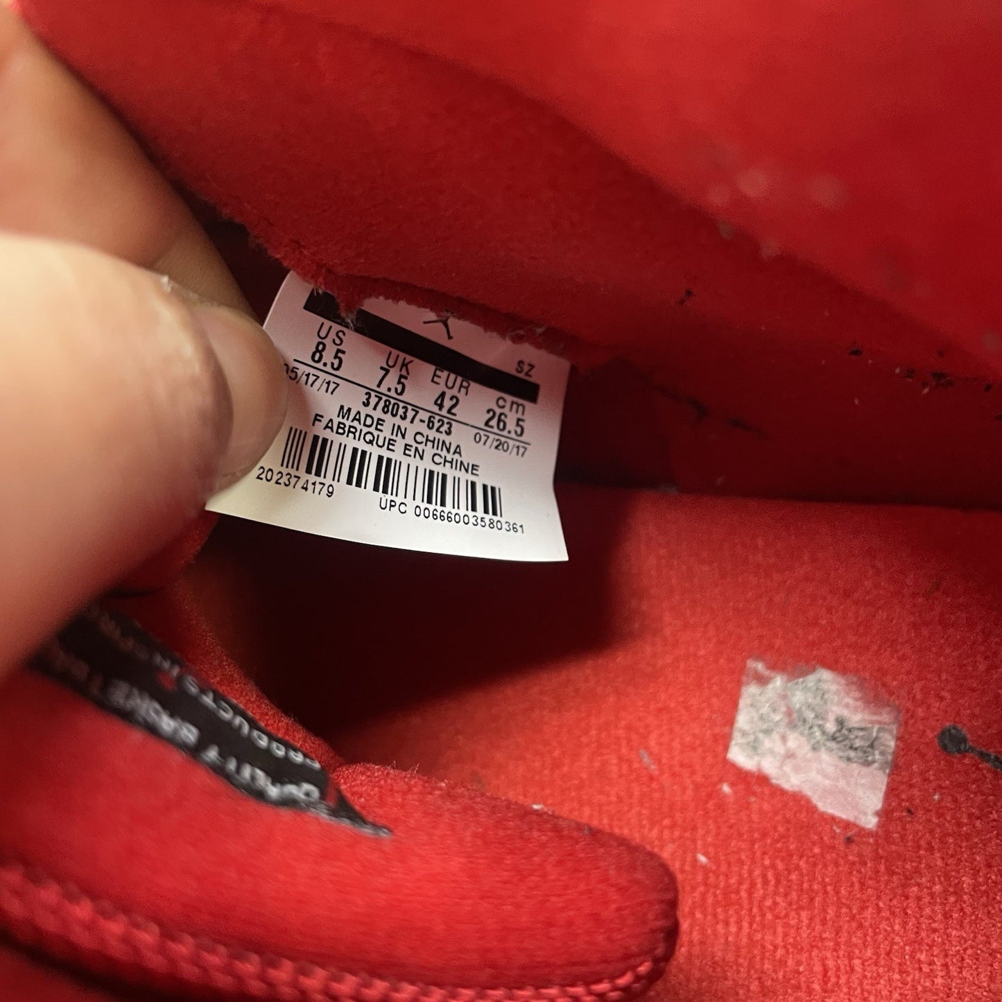 Size 8.5 - Jordan 11 Retro High Win Like '9612