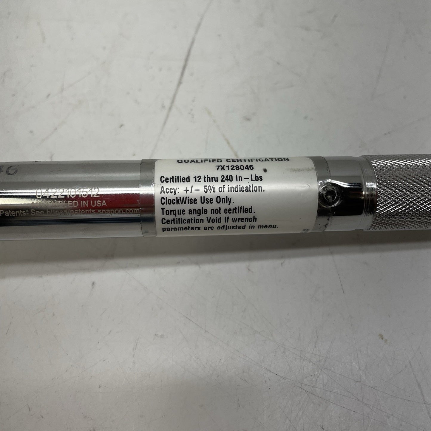 Snap On Ctech1mr240 Micro Torque Wrench6