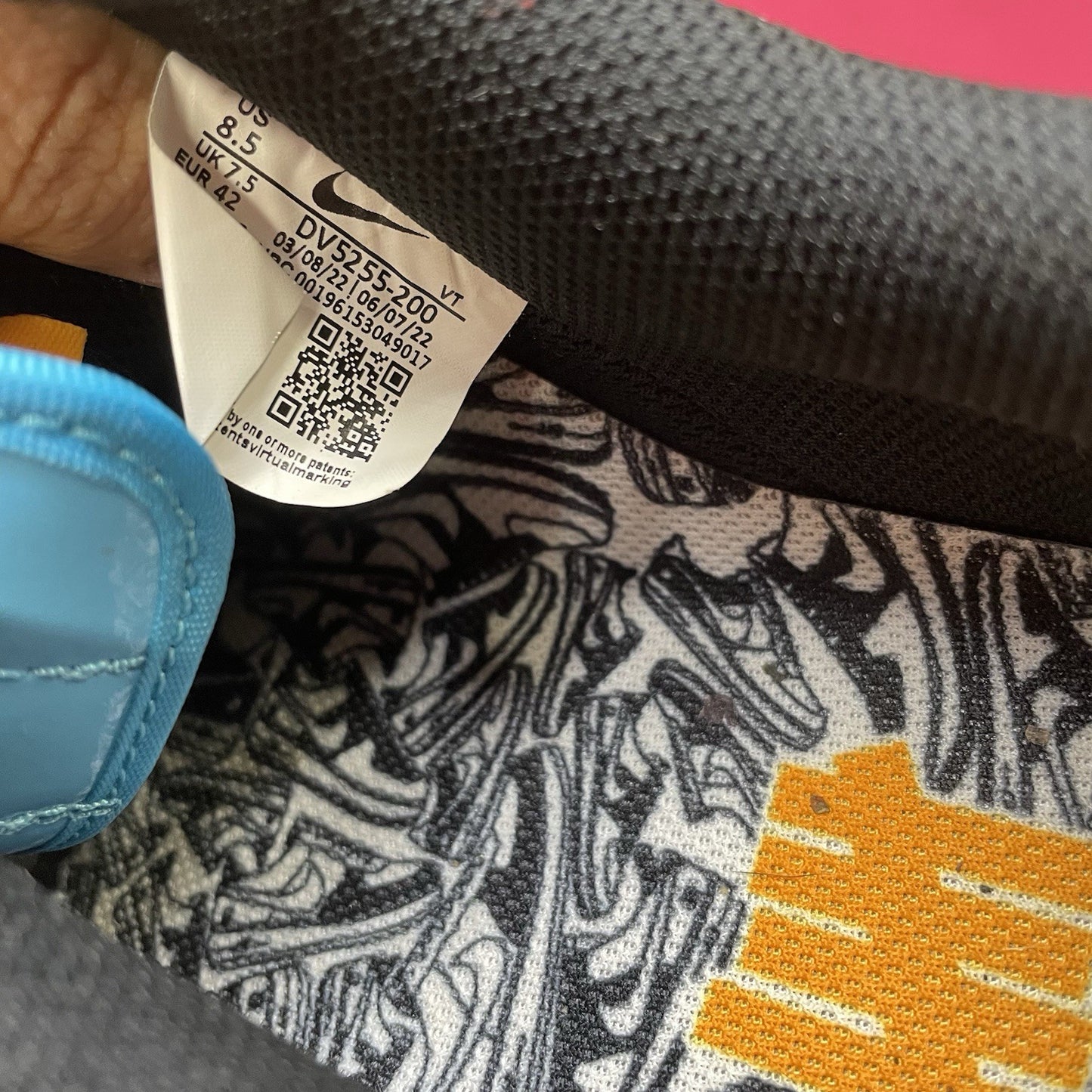 Size 8.5 - Nike Undefeated x Air Force 1 Low Pink Prime13