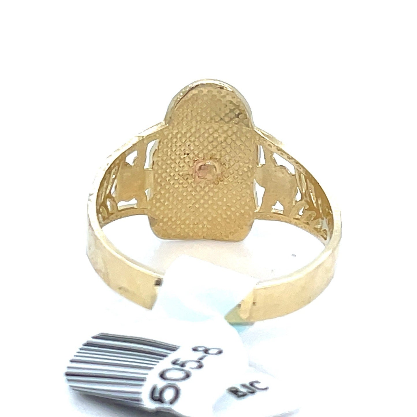 14K Tri Color Women’s Virgin Mary Ring 2.80g Size 72