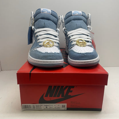 Size 9 - Jordan 1 High OG Denim 20223