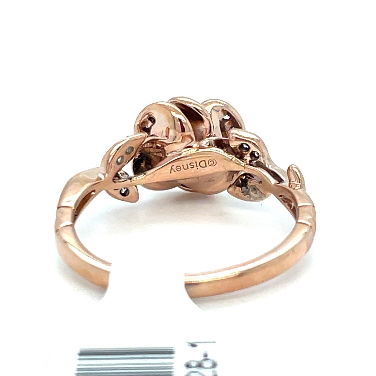 10k Rose Gold Women’s Rose Ring 3.90g Size 73
