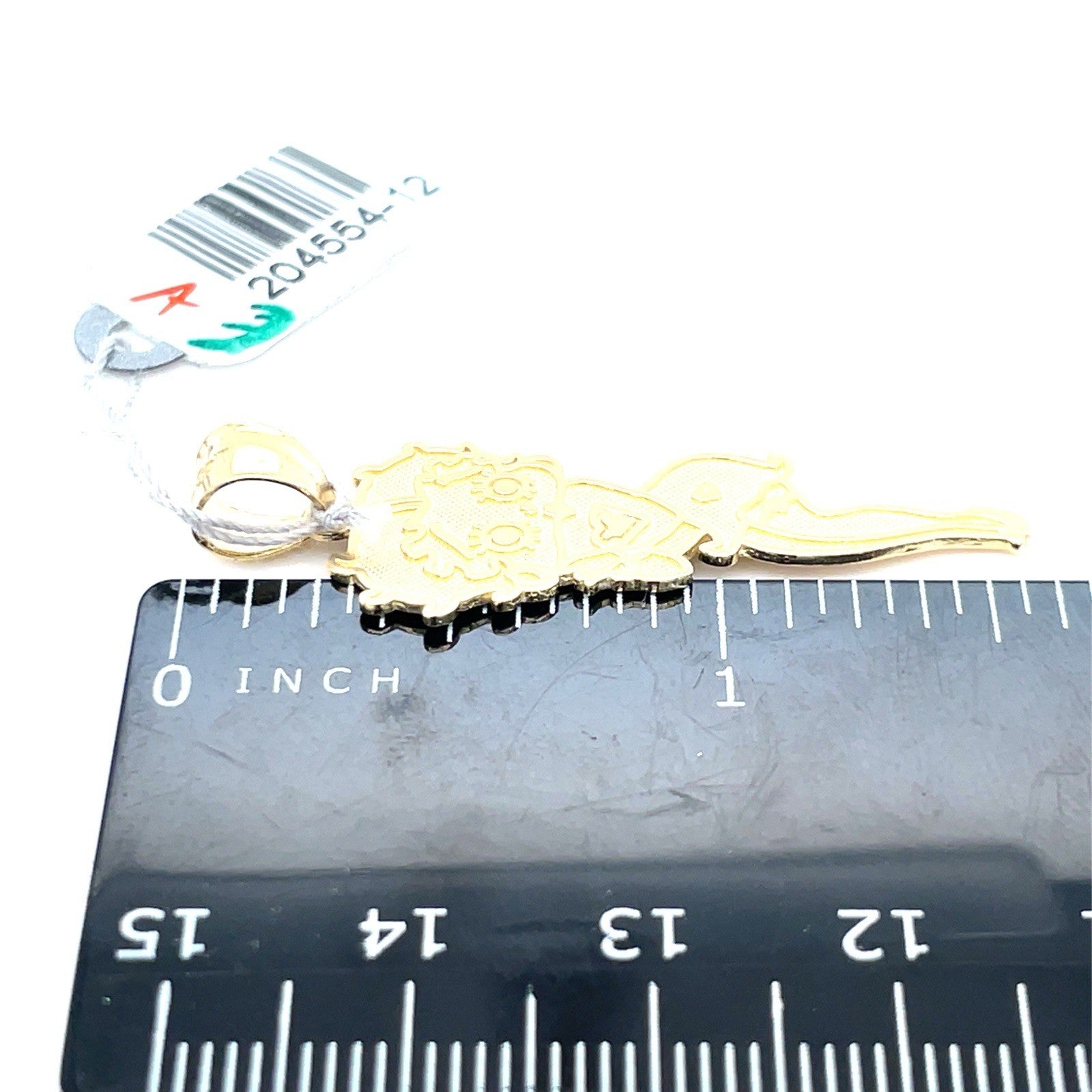 10k Yellow Gold Betty Boop Character Pendant 1.80g3