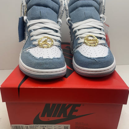 Size 9 - Jordan 1 High OG Denim 20224