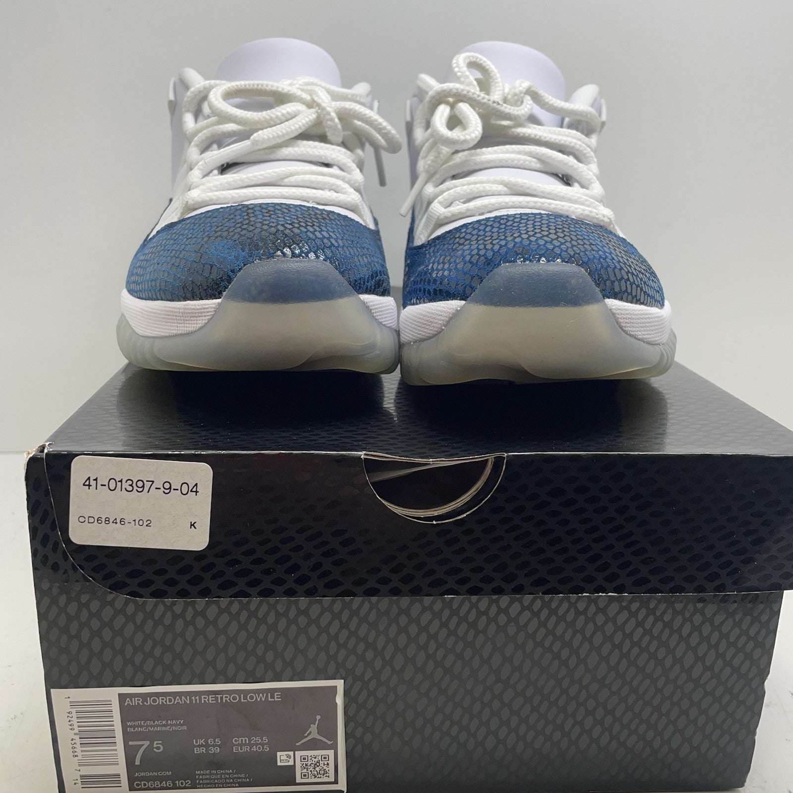 Size 7.5 - Jordan 11 Retro Low Snakeskin 20193