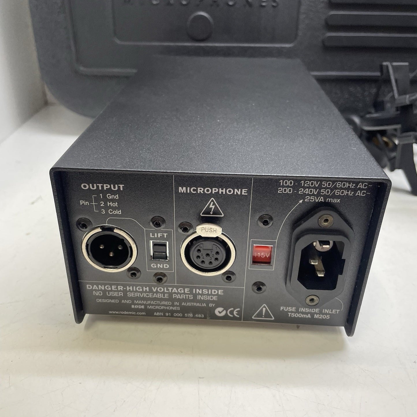 Rode K2 Microphone Cords Box3