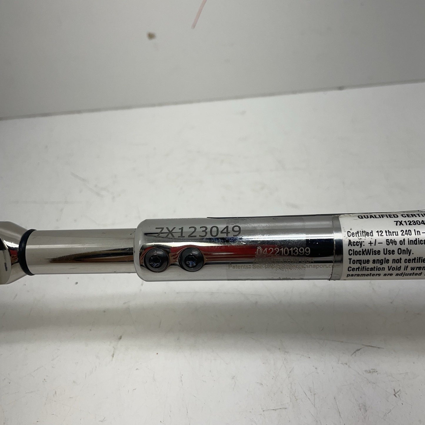 Snap On Ctech1mr240 Micro Torque Wrench3