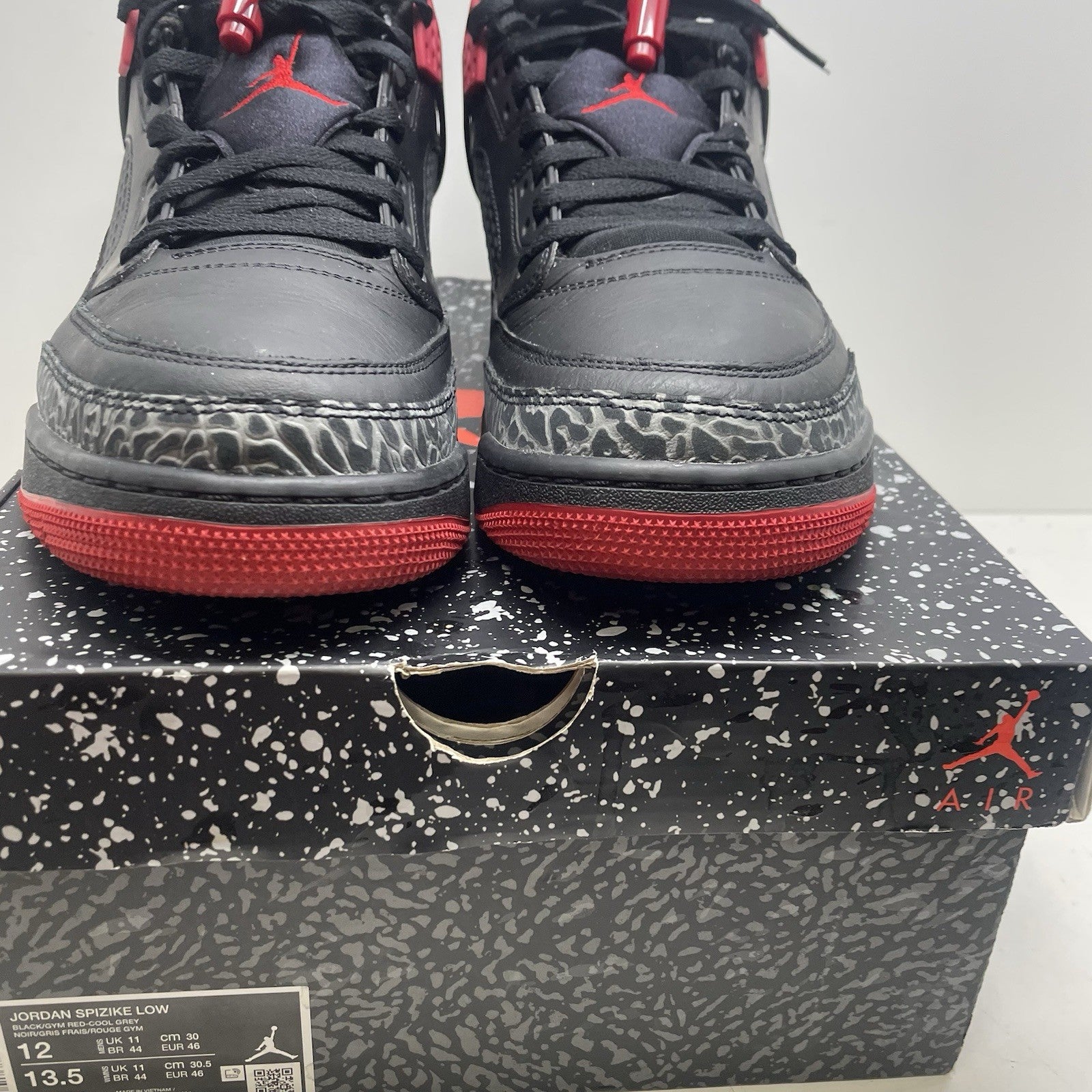 Size 12 - Air Jordan Spizike Low Bred4