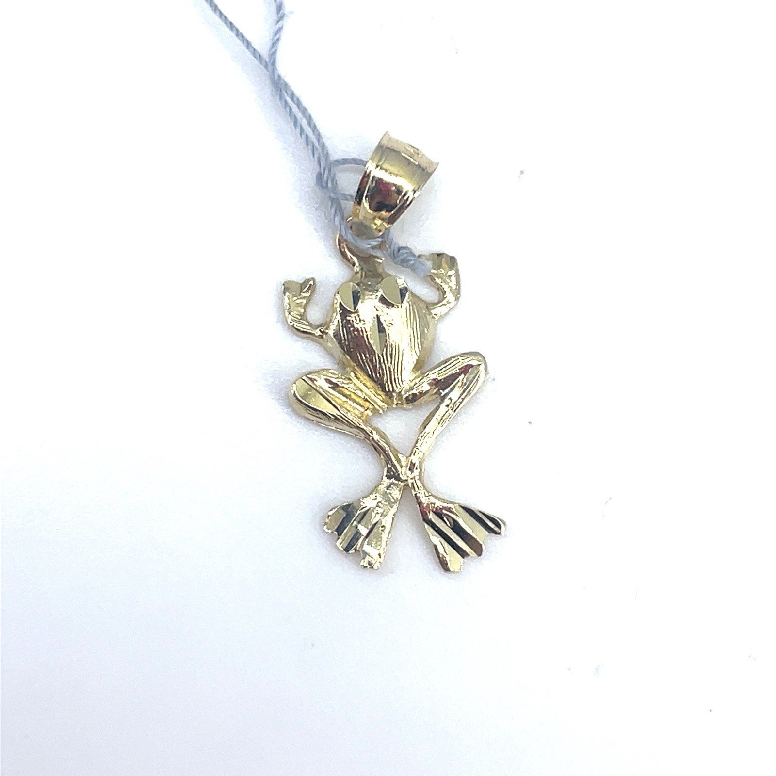 14k Yellow Gold Women’s Frog Pendant 1.26g3