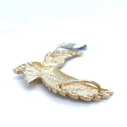 14k Yellow Gold Men’s Eagle Hidden Bail Pendant 12.10g3