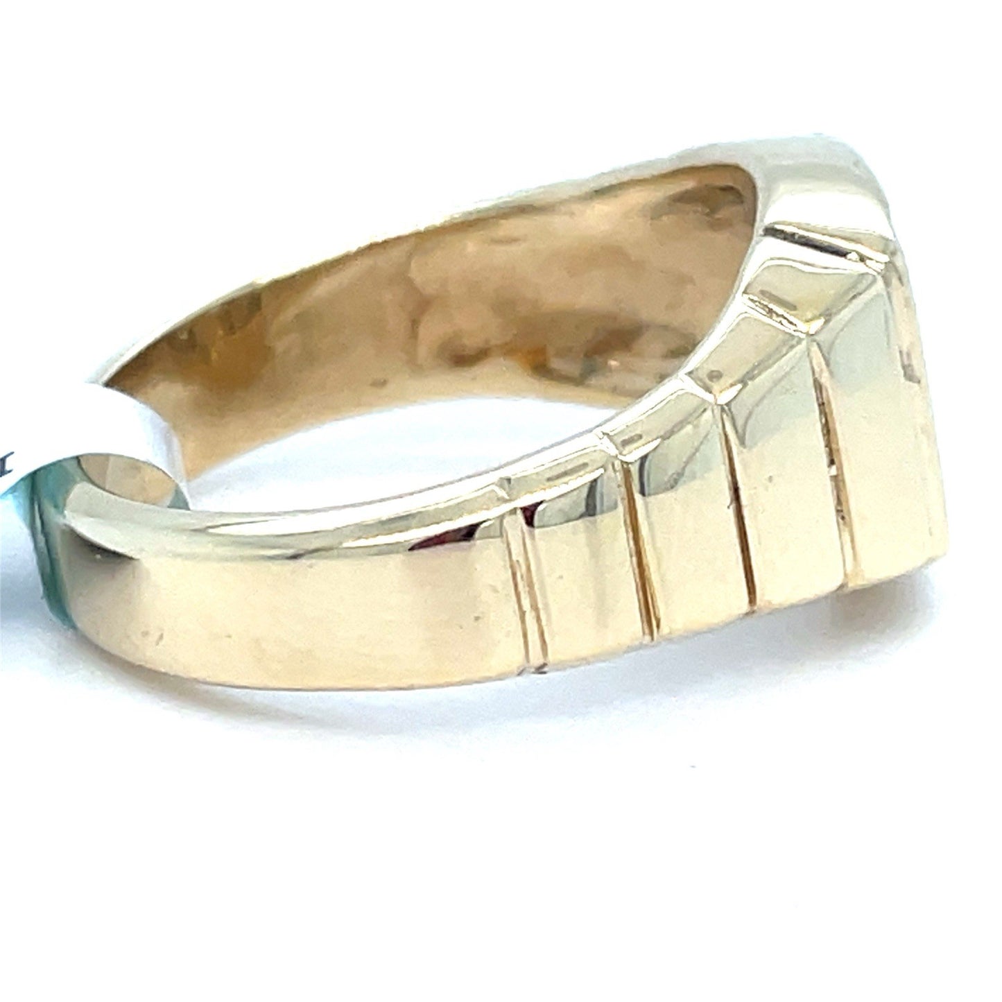 14k Yellow Gold Diamond Ring 10.40g .5CTW Size 91