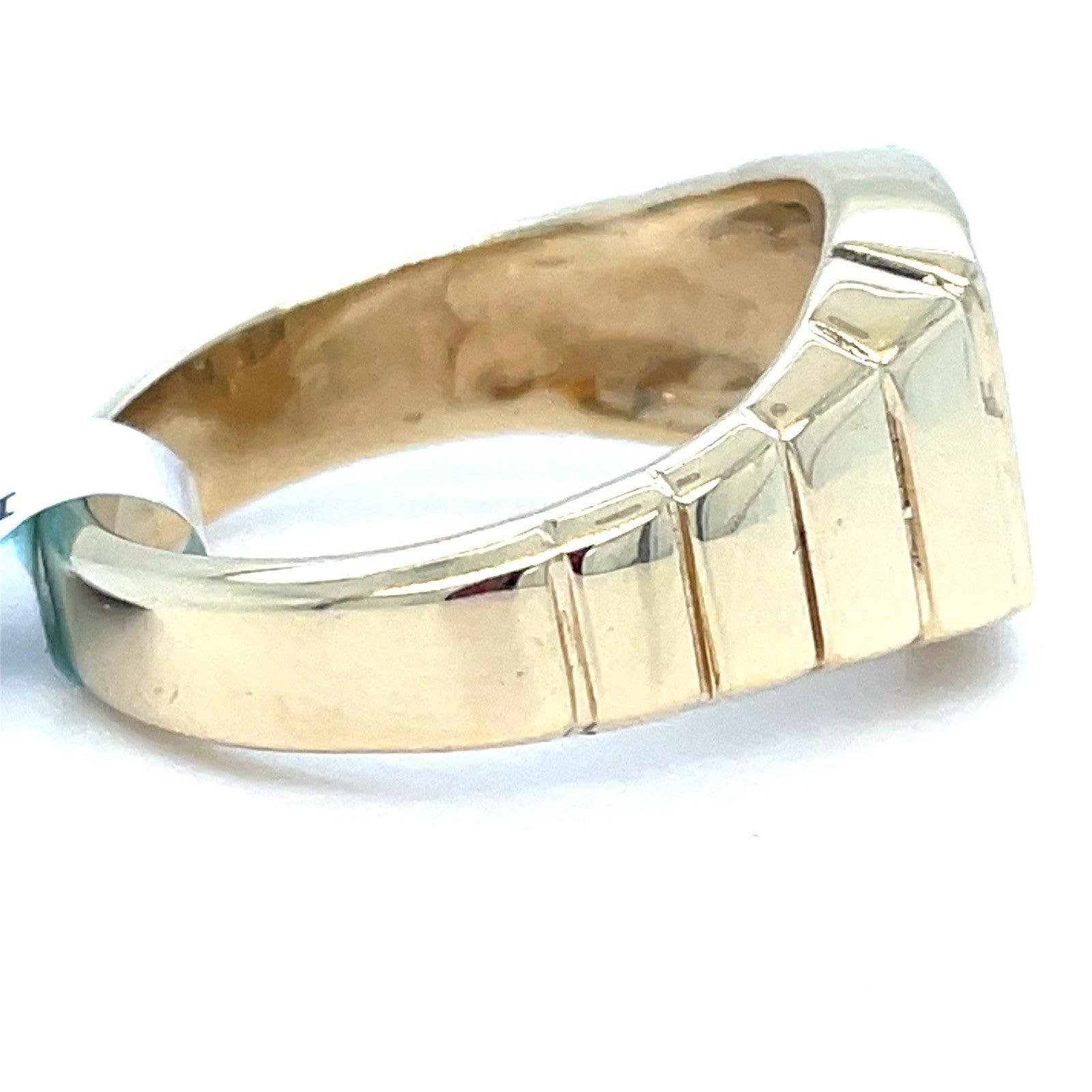 14k Yellow Gold Diamond Ring 10.40g .5CTW Size 91