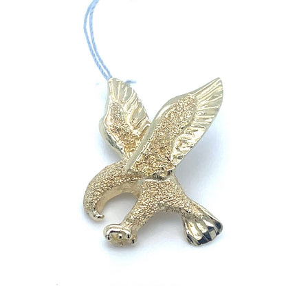 14k Yellow Gold Eagle Pendant 3.30g1