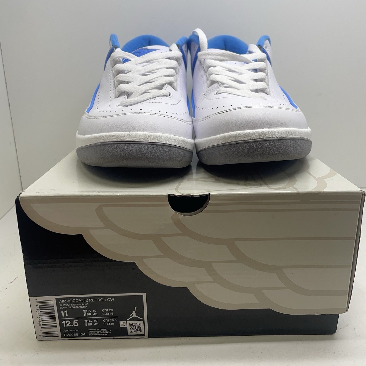 Size 11 - Air Jordan 2 Retro Low UNC3
