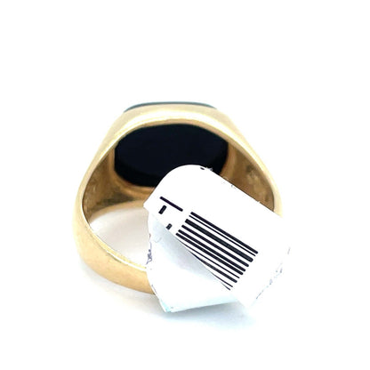 14k Yellow Gold Opal Ring 4.37g Size 62