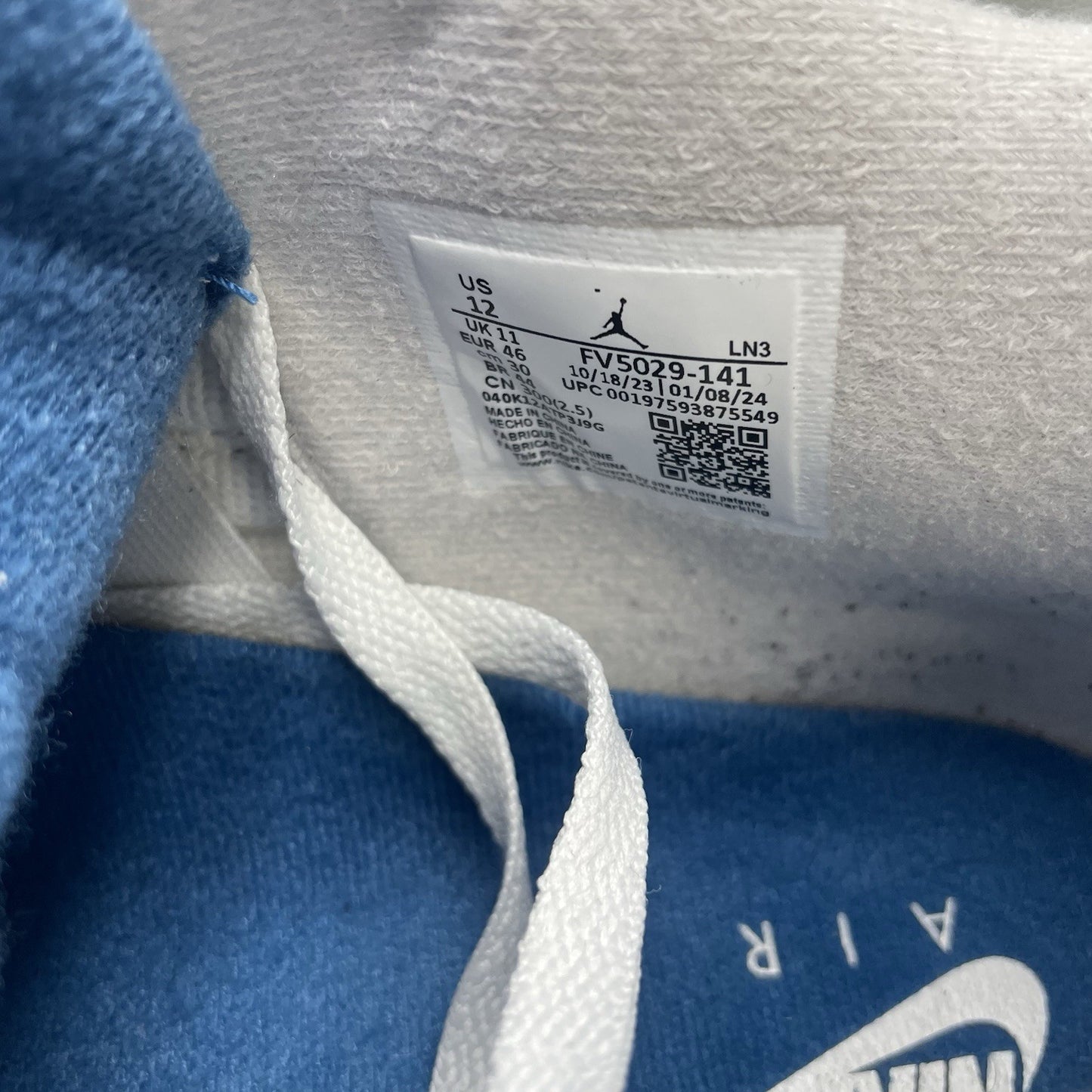 Size 12 - Air Jordan 4 Retro 2024 Military Blue12