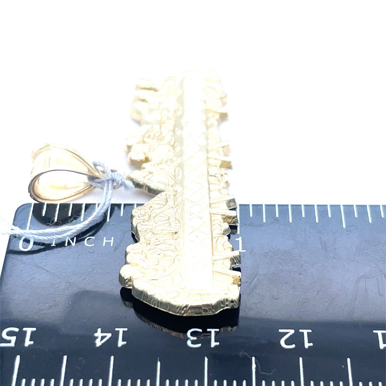 10K Yellow Gold Last Supper Pendant 4.36g2