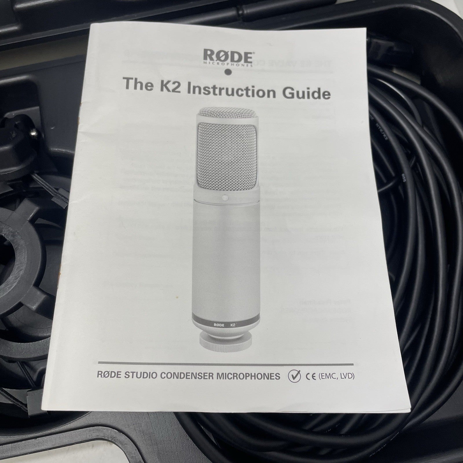 Rode K2 Microphone Cords Box5
