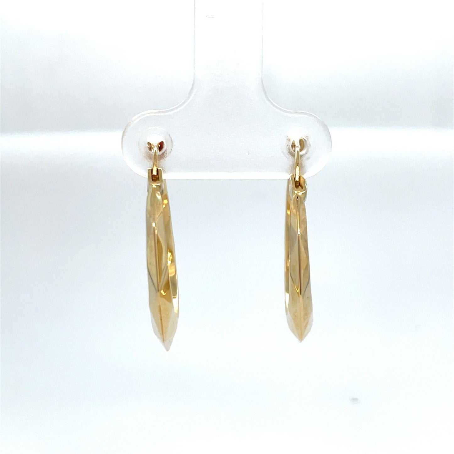 14k Yellow Gold Polished Hoop Earrings 2.10g 2.3x251